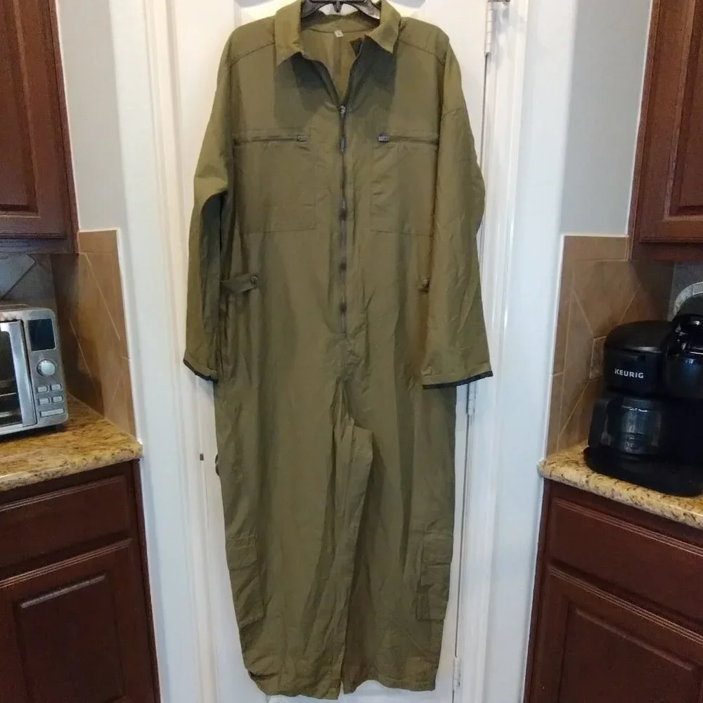 Free People FP Movement Mesmerize Me Coveralls Size L NWT - Picture 1 of 14